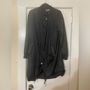 Victoria’s Secret Sport black oversized long jacket size Small